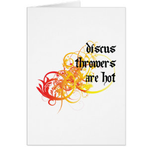 Les lanceurs de disque sont chauds