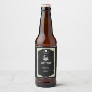 Les larmes des fantômes Étiquettes de la bière Hal