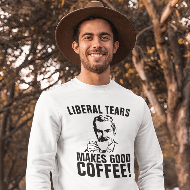 LES LARMES LIBÉRALES FONT DU BON CAFÉ ! T-shirt ho (Créateur téléchargé)
