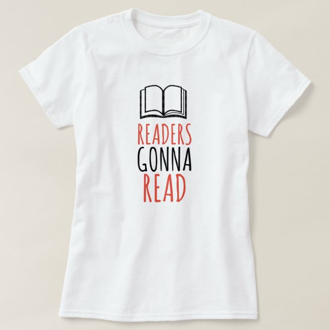 Les Lecteurs Vont Lire T-shirt (Design devant)