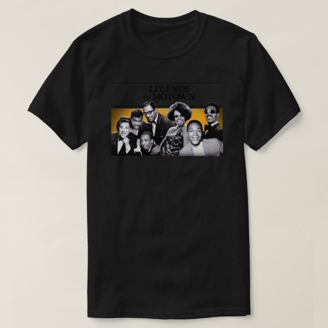 Les Légendes Du T-Shirt Essentiel De Motown (Design devant)