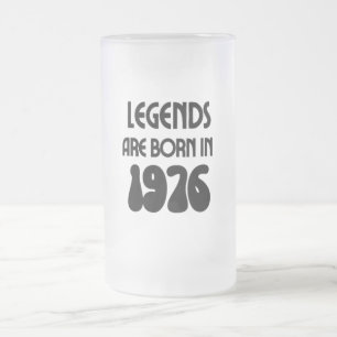Les Légendes Sont Nées En 1976 Mug Frosted