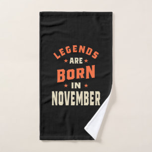 Les légendes sont nées en Novembre - Novembre Anni