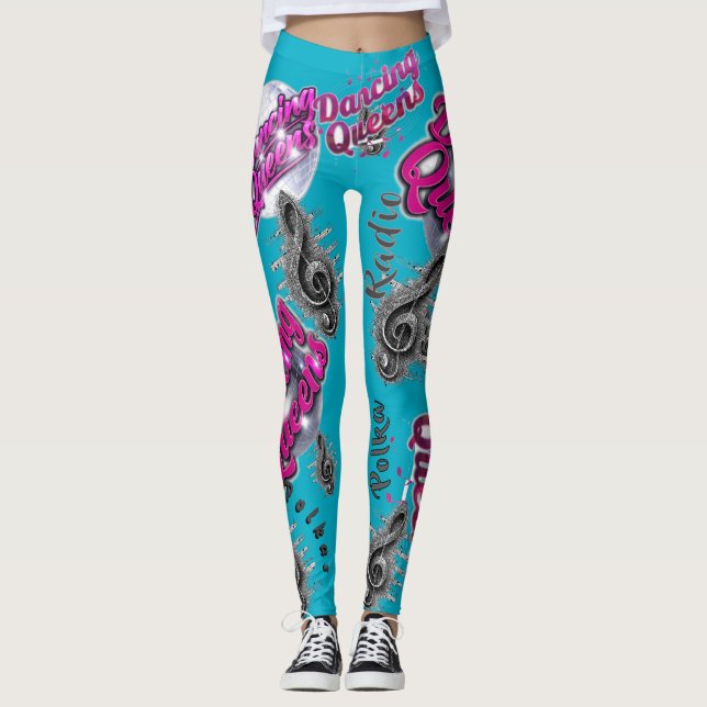 Les Leggings Dancing Queens (Devant)