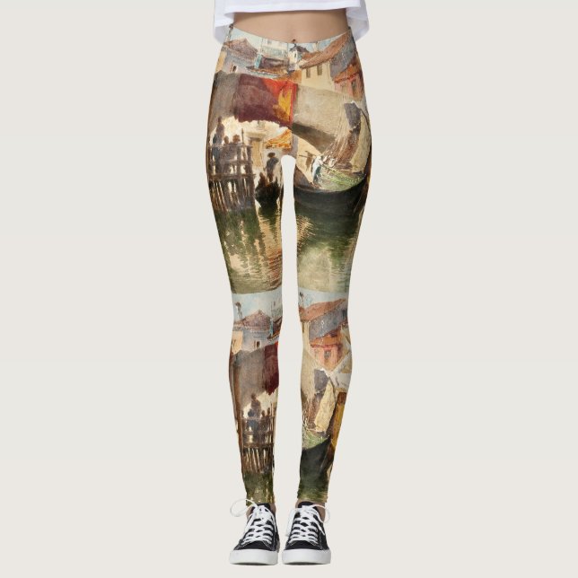 Les leggings d'art de Venise de Roussoff (Devant)