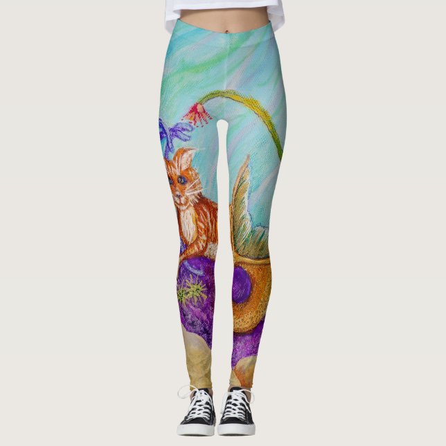 Les Leggings du chat Mer (Devant)