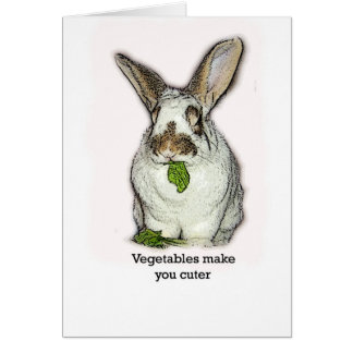 Les légumes vous rendent plus mignons