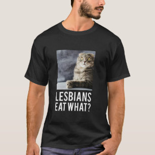 Les lesbiennes mangent ce T-shirt