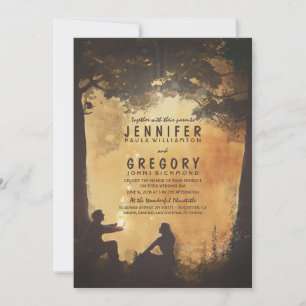 Les lucioles de Mason Jar Invitations de mariage r