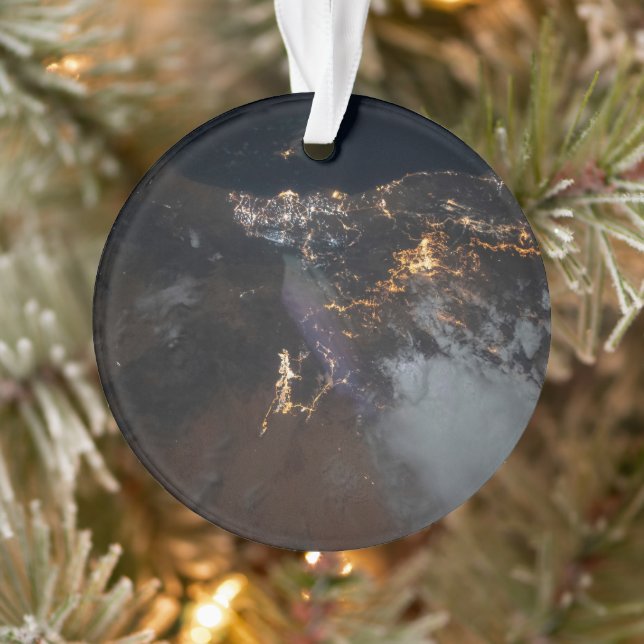 Les Lumières De La Ville De Jazan Et De Ses Banlie (Arbre)