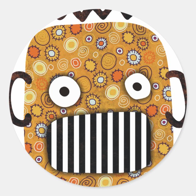 les lunatiks ! autocollants (Devant)