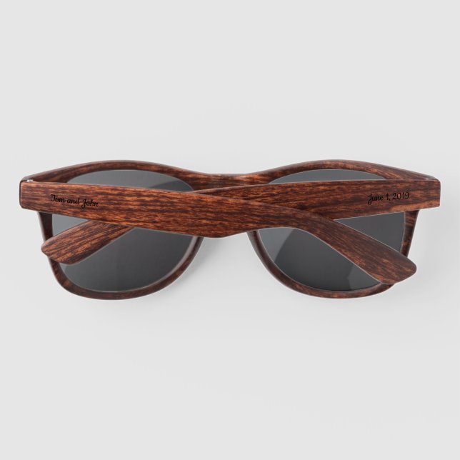Les Lunettes de soleil de la fête de mariage (Dos)