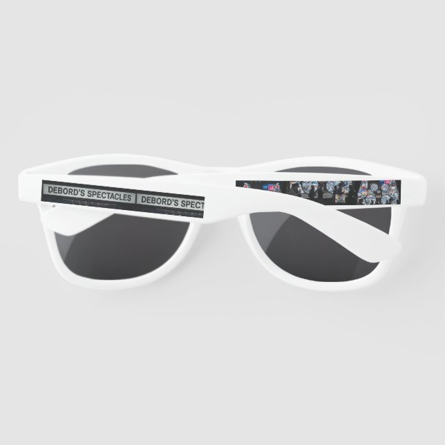 Les Lunettes de soleil en plastique de Debord (Dos)