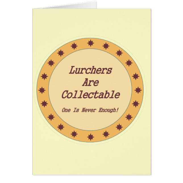 Les Lurchers Sont Collectables (Devant)