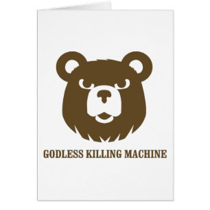 les machines athée de massacre d'ours câlinent le