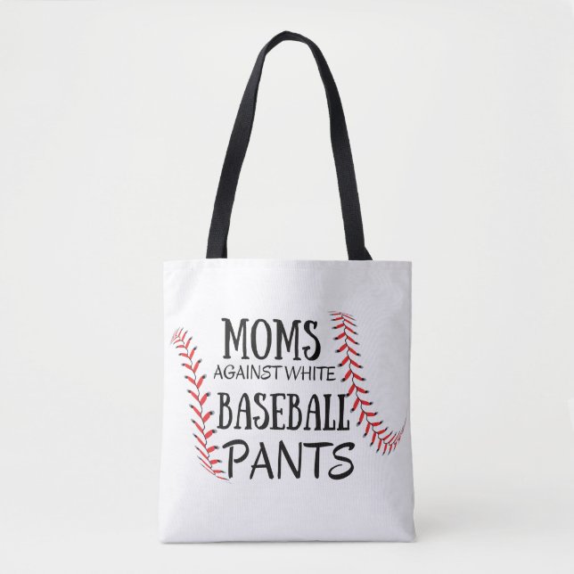 Les mamans contre le Sac fourre-tout de baseball b (Devant)