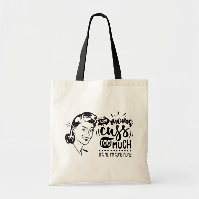 Les mamans rétro et le Sac fourre-tout de juration (Devant)