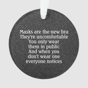 Les masques sont la nouvelle blague de son sombre