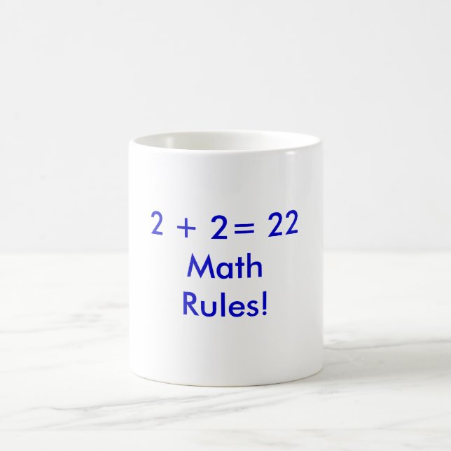 Les maths ordonnent la tasse (Centre)
