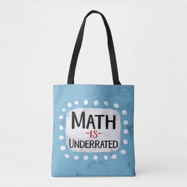 Les maths sont des Sacs fourre-tout sous-évalués (Devant)