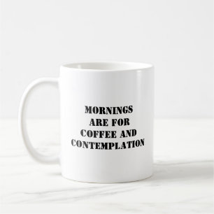 Les Matins Sont Pour Café - Mug Drôle