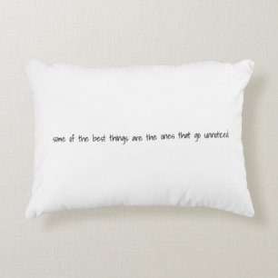Les meilleures choses Coussin à l'accent