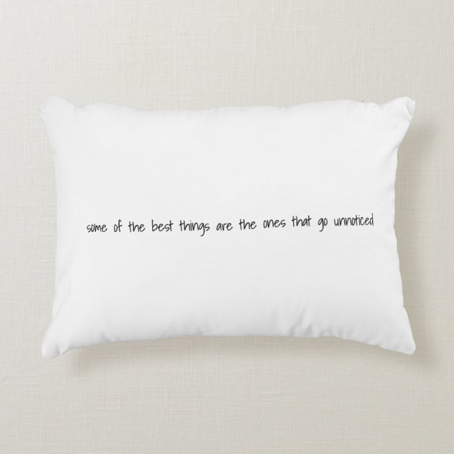 Les meilleures choses Coussin à l'accent (Devant)