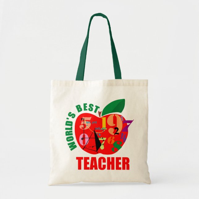 Les meilleures maths d'Apple de sac du professeur (Devant)