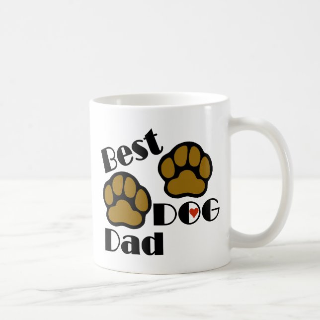 Les meilleures tasses de café de papa de chien - (Droite)