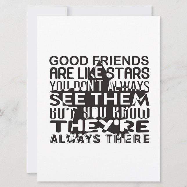 Les meilleurs amis comme une étoile (Devant)