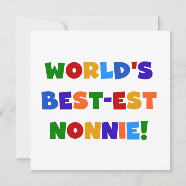 Les meilleurs cadeaux de couleur vive Nonnie du mo (Devant)