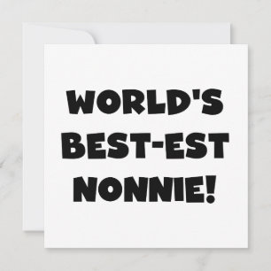 Les meilleurs cadeaux Nonnie du monde de Black Tex