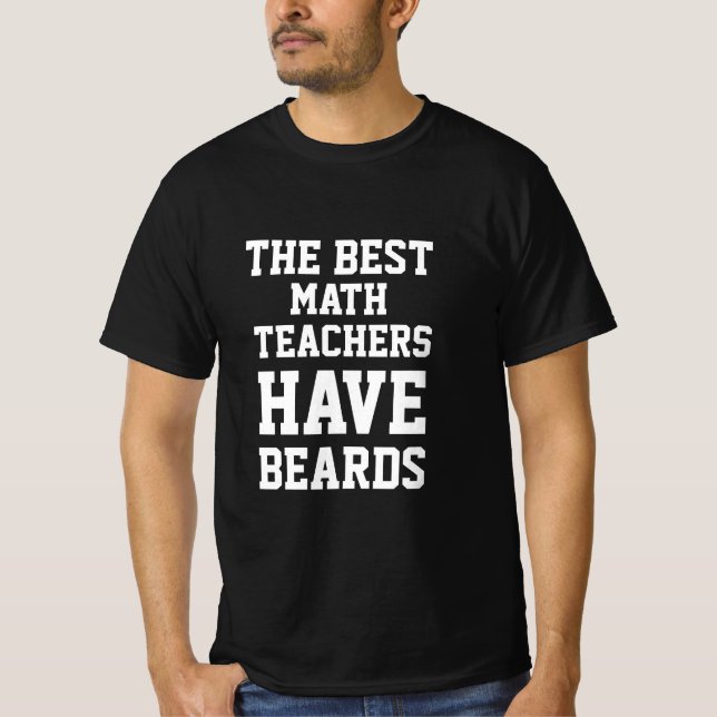 Les Meilleurs Enseignants En Maths Ont Des T-Shirt (Devant)