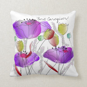 Les meilleurs fleurs sauvages de coussin de