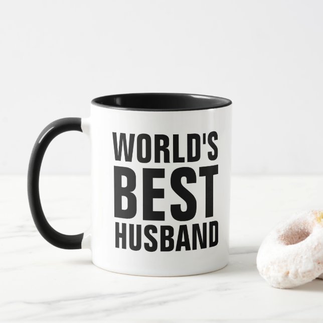 LES MEILLEURS MUGS DE CAFÉ MARI DU MONDE (Avec donut)