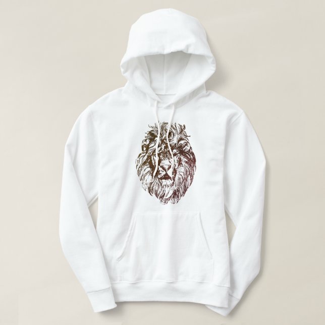 Les Meilleurs Sont Nés Comme Sweat à Capuche LEO (Design devant)