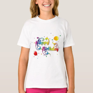 Les meilleurs t-shirts d'anniversaire Happy 🤗 😀