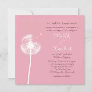 Les Meilleurs Voeux Roses ! Faire-part de mariage