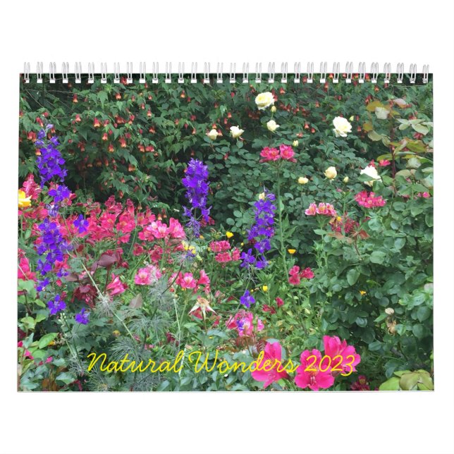 Les merveilles naturelles calendrier inspirant  (Protection)