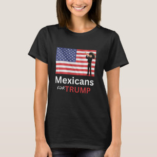 Les Mexicains Pour Trump Unisex Political T-Shirt