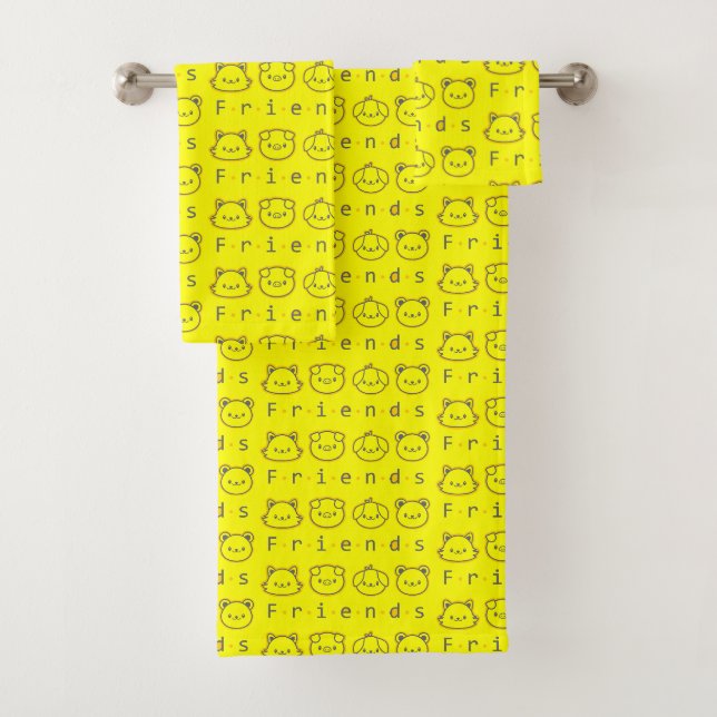 Les mignons amis animaux face Coque-Mate coque iph (En situation)