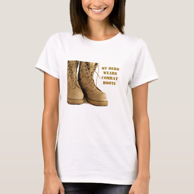 les militaires initialisent le T-shirt des femmes (Devant)