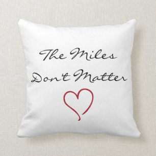 Les milles n'importent pas coussin