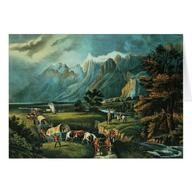 Les montagnes rocheuses (Devant horizontal)