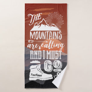 Les montagnes sont appelant moi doivent aller art