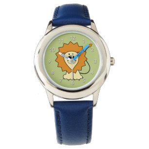 Les montres des enfants mignons de lion