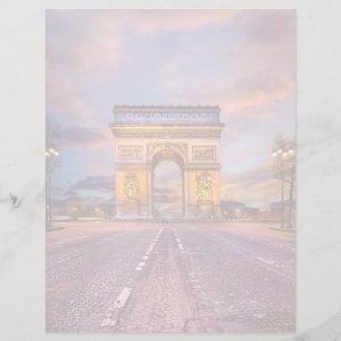 Les monuments Arc de Triomphe, Paris France