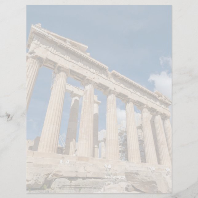 Les monuments | Le Parthénon, Grèce (Devant)
