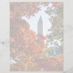 Les monuments Washington Monument en automne