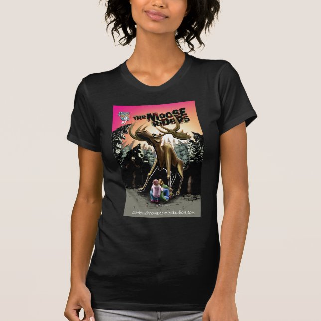 Les Moose Riders #1 T-Shirt (Devant)